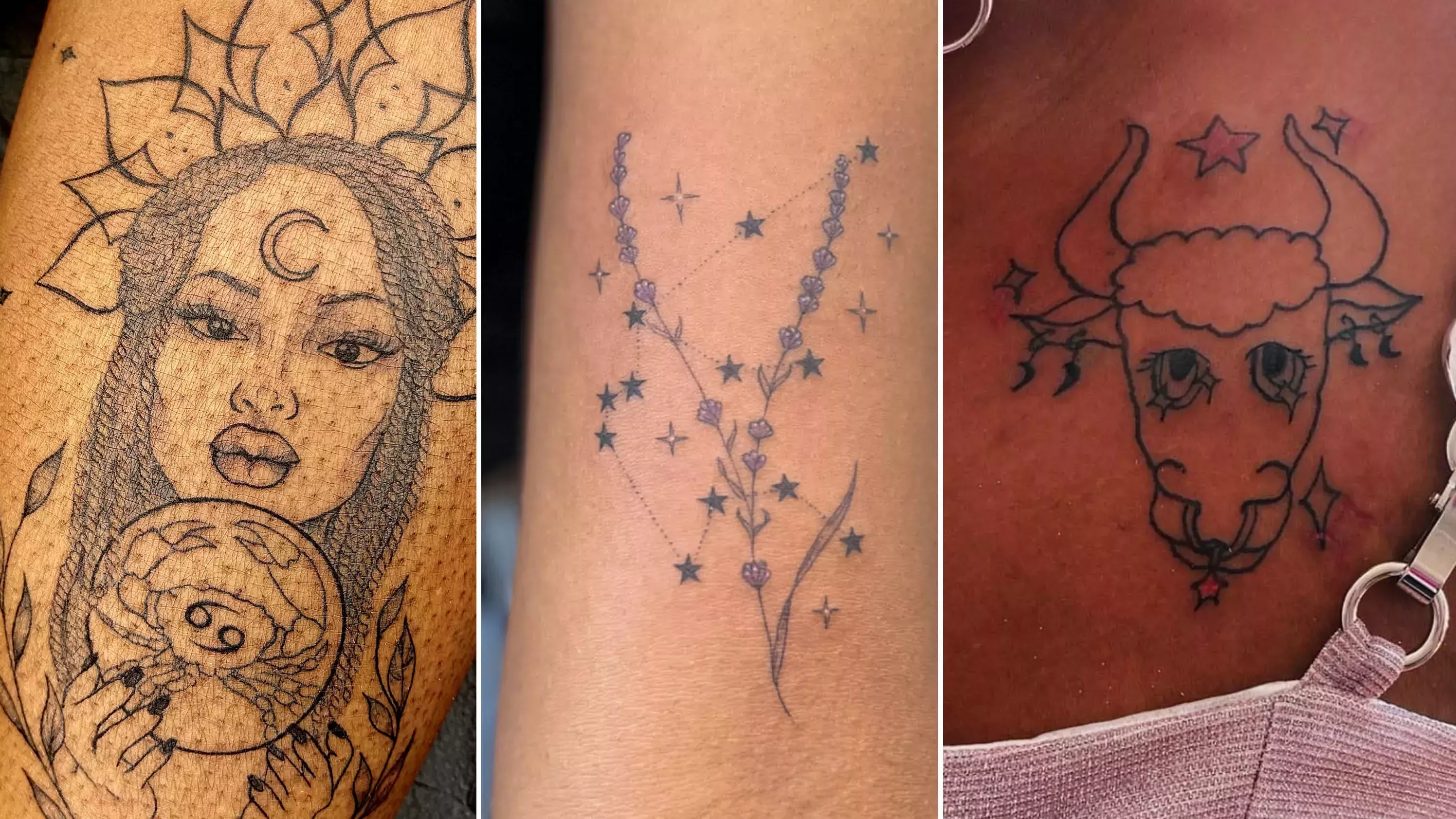 Ideas creativas de tatuajes del zodiaco para cada signo