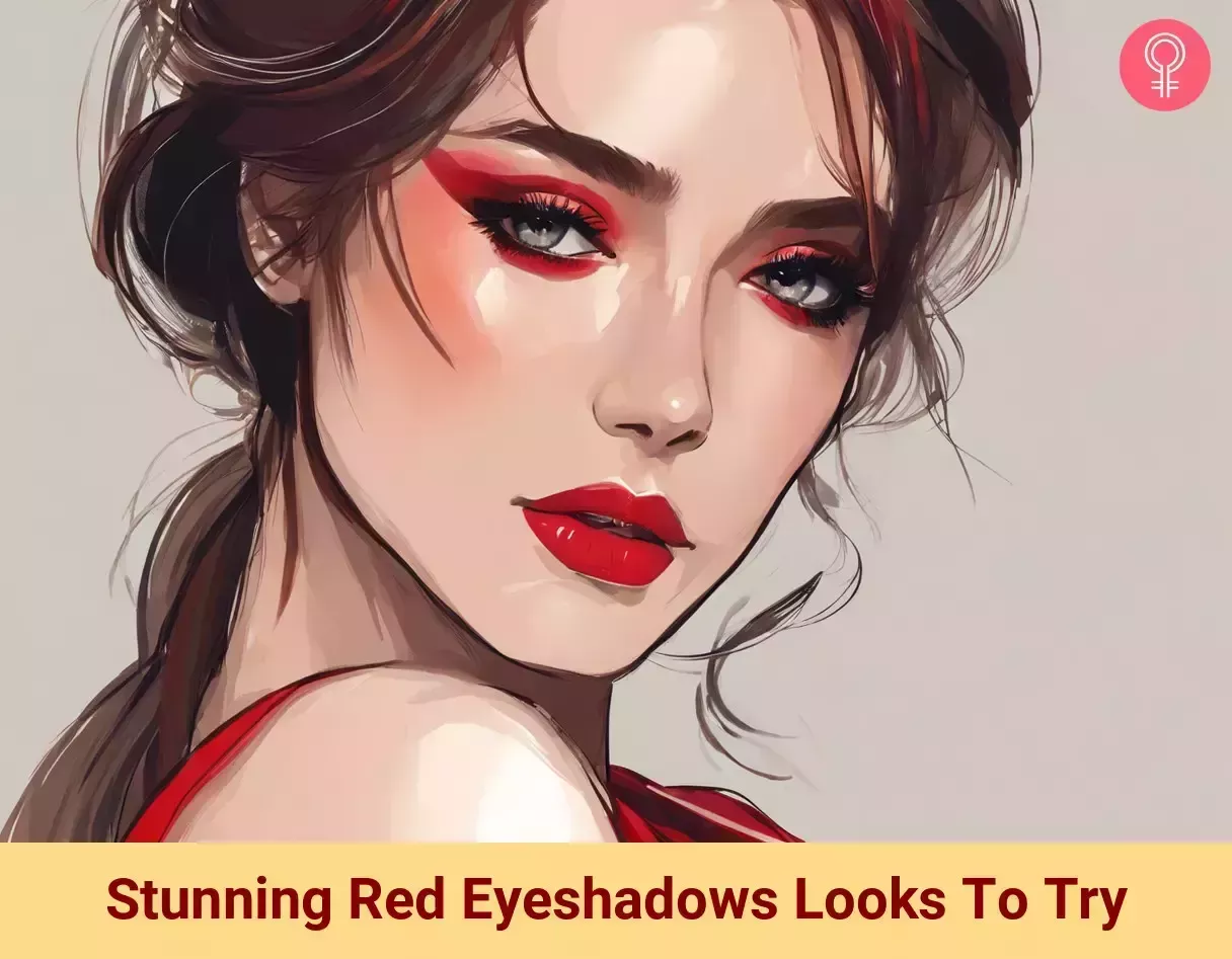 21 Sombras de ojos rojas que debes probar